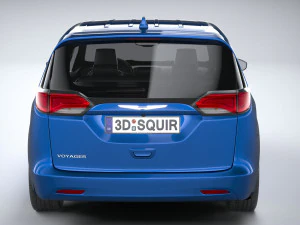 Chrysler Voyager 2020 3D Model