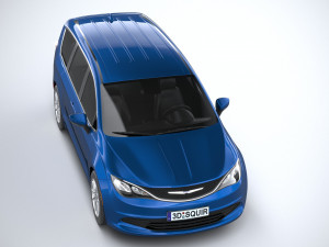 Chrysler Voyager 2020 Modelo 3D