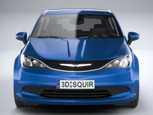 Chrysler Voyager 2020 3D Model