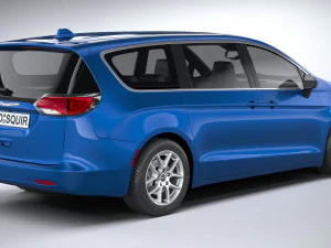 Chrysler Voyager 2020 3D Model