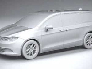 Chrysler Voyager 2020 3D Model