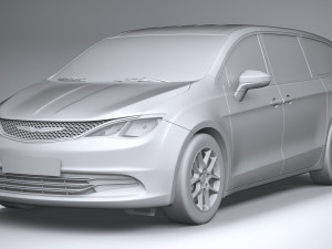 Chrysler Voyager 2020 Modelo 3D