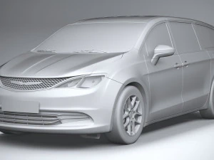 Chrysler Voyager 2020 3D Model