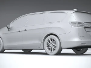 Chrysler Voyager 2020 3D Model