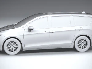 Chrysler Voyager 2020 3D Model