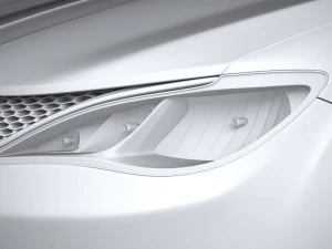 Chrysler Voyager 2020 3D Model