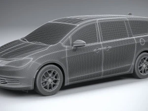 Chrysler Voyager 2020 3D Model