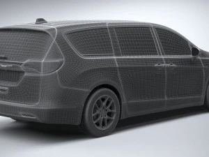 Chrysler Voyager 2020 3D Model