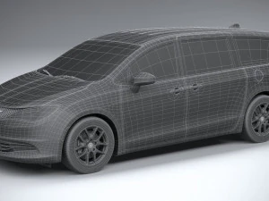 Chrysler Voyager 2020 3D Model