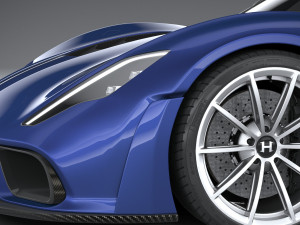 Hennesey Venom F5 2021 3D मॉडल