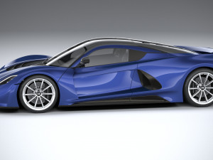 Hennesey Venom F5 2021 3D मॉडल