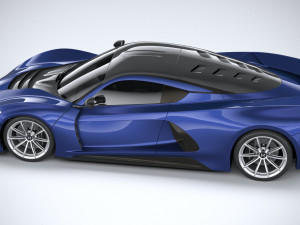Hennesey Venom F5 2021 3D मॉडल