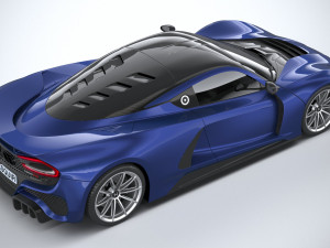 Hennesey Venom F5 2021 3D मॉडल