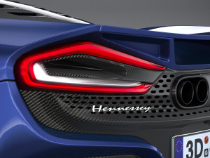 Hennesey Venom F5 2021 3D मॉडल