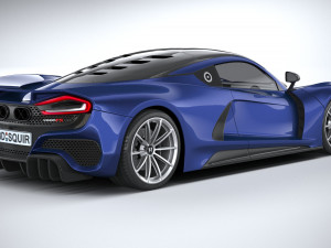 Hennesey Venom F5 2021 3D मॉडल