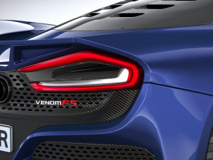 Hennesey Venom F5 2021 3D मॉडल