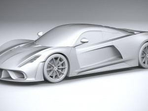 Hennesey Venom F5 2021 3D मॉडल
