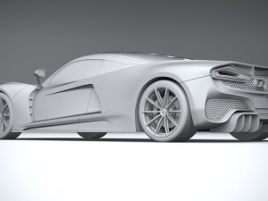 Hennesey Venom F5 2021 3D मॉडल