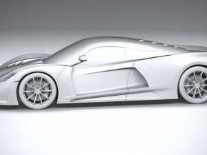 Hennesey Venom F5 2021 3D मॉडल