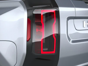 Hummer EV 2022 with interior 3D Model