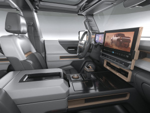 Hummer EV 2022 with interior 3Dモデル
