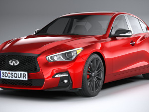 Infiniti Q50 2021 3D-Modell
