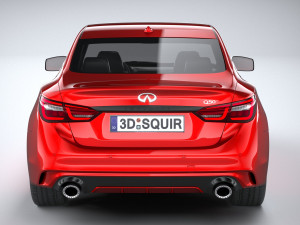 Infiniti Q50 2021 3D-Modell