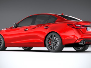 Infiniti Q50 2021 3D-Modell