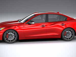 Infiniti Q50 2021 3D-Modell