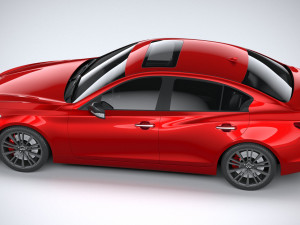 Infiniti Q50 2021 3D-Modell