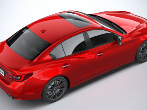 Infiniti Q50 2021 3D-Modell