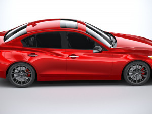 Infiniti Q50 2021 3D-Modell