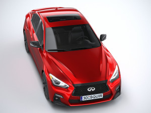 Infiniti Q50 2021 3D-Modell