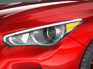 Infiniti Q50 2021 3D-Modell