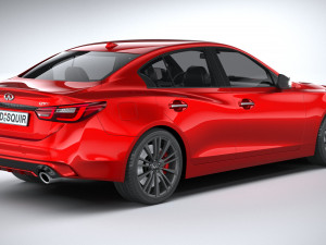 Infiniti Q50 2021 3D-Modell