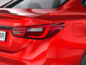 Infiniti Q50 2021 3D-Modell