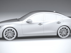 Infiniti Q50 2021 3D-Modell