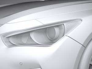Infiniti Q50 2021 3D-Modell