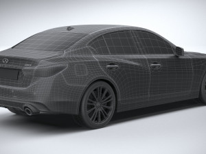 Infiniti Q50 2021 3D-Modell