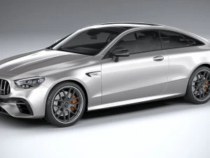 Mercedes-Benz E63 Coup&eacute; AMG 2021 Modello 3D
