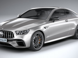 Mercedes-Benz E63 Coupe AMG 2021 3D मॉडल