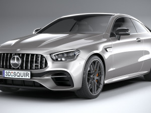 Mercedes-Benz E63 Coupe AMG 2021 3D मॉडल