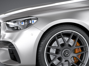 Mercedes-Benz E63 Coupe AMG 2021 3D मॉडल