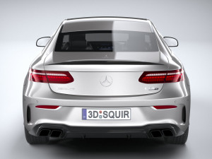 Mercedes-Benz E63 Coupe AMG 2021 3D मॉडल