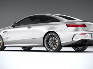 Mercedes-Benz E63 Coupe AMG 2021 3D मॉडल