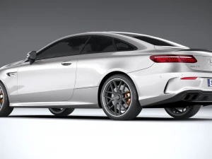 Mercedes-Benz E63 Coupe AMG 2021 3D Model