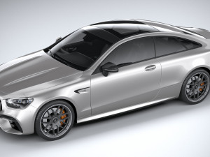 Mercedes-Benz E63 Coupe AMG 2021 3D मॉडल