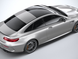 Mercedes-Benz E63 Coupe AMG 2021 3D मॉडल