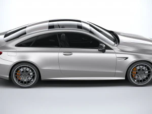 Mercedes-Benz E63 Coupe AMG 2021 3D Model