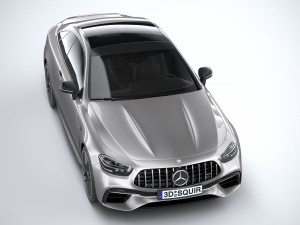 Mercedes-Benz E63 Coupe AMG 2021 3D मॉडल